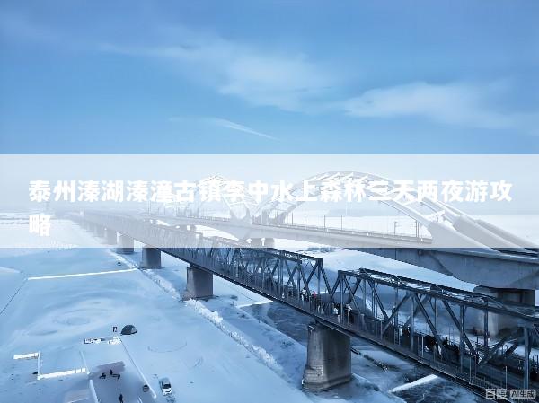 泰州溱湖溱潼古镇李中水上森林三天两夜游攻略